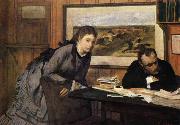 Edgar Degas, feel wronged and act rashly